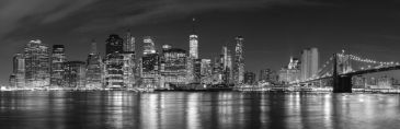 Фреска ночной Манхэттен